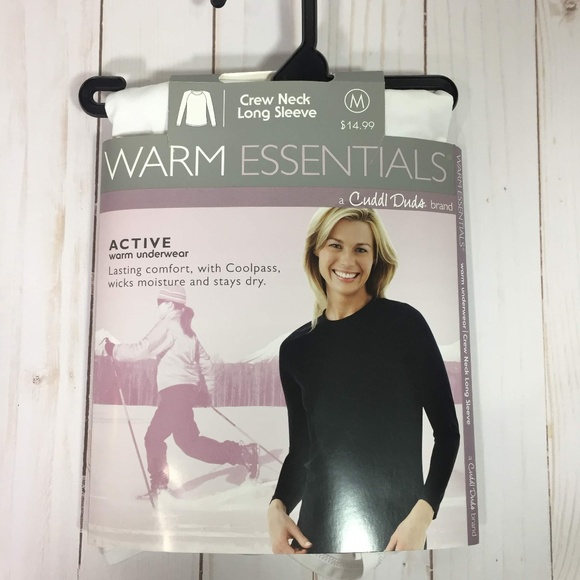 Cuddl Duds Other - Cuddl Duds Warm Essentials White Long Sleeve M NWT Cuddl Duds Other - Cuddl Duds Warm Essentials White Long Sleeve M NWT